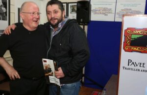 Christy Moore with Davy McDonagh, TravAct ©Photo by Derek Speirs 