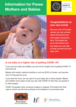 New Leaflet on Covid-19 and Babies