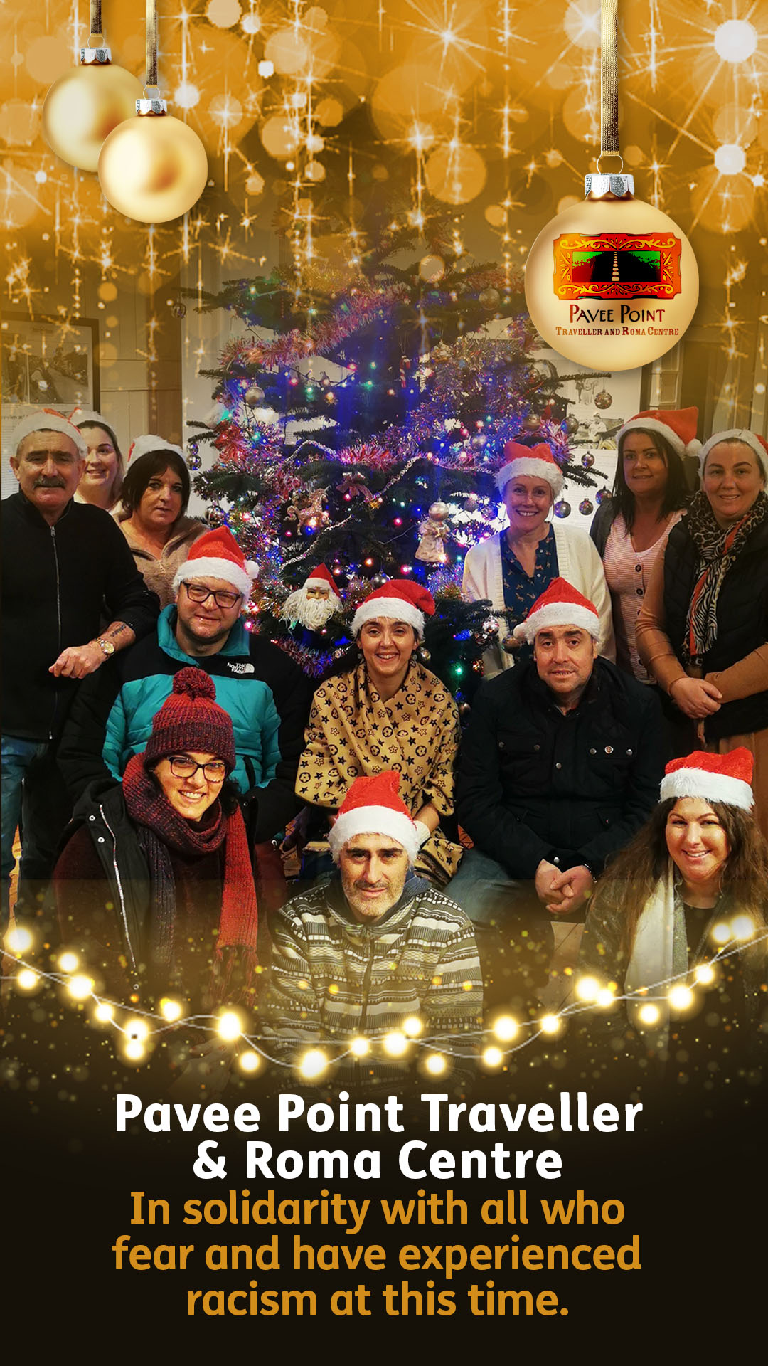 Seasons Greetings from Pavee Point Traveller & Roma Centre